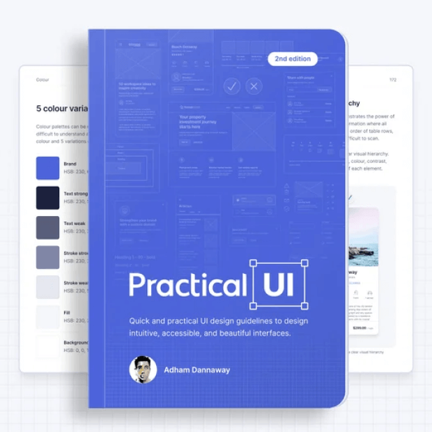 Book cover - Practical ui design ebook pdf