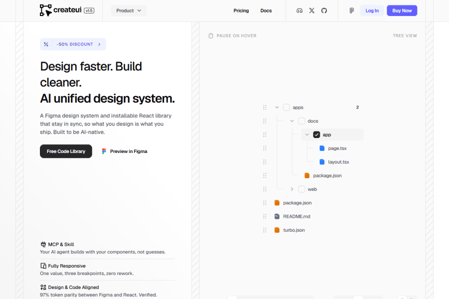 Create UI - Design System