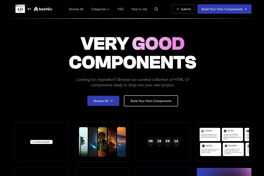 Good Components