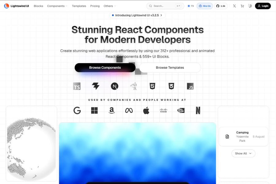 Lightswind - React UI Kits