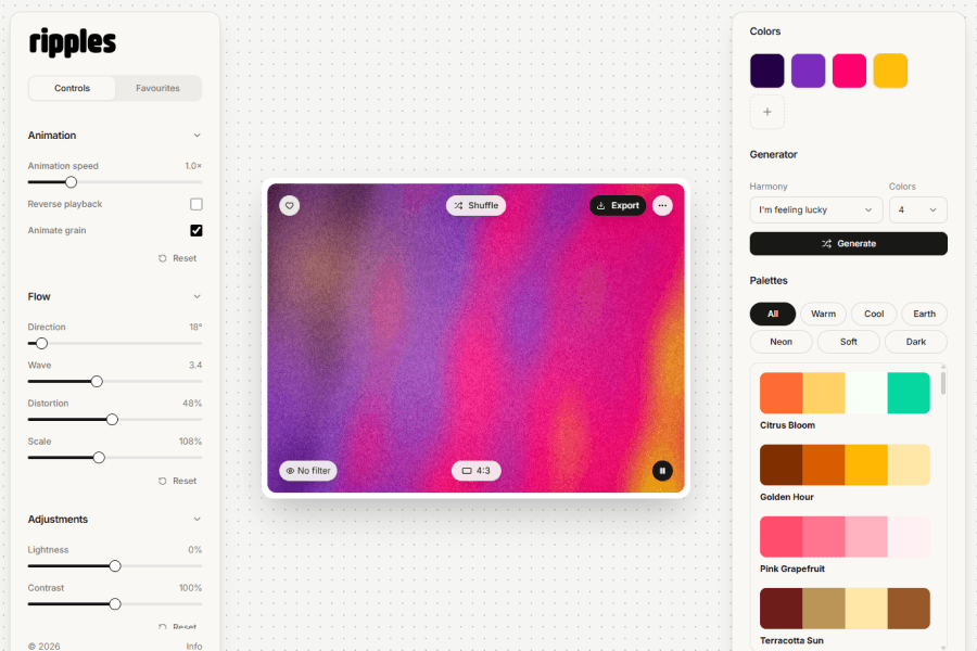 Ripples - Gradient Maker