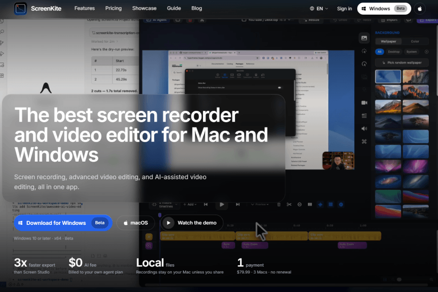 ScreenKite - Screen Recorder