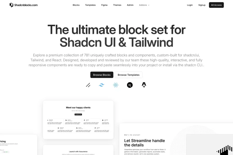 ShadcnBlocks