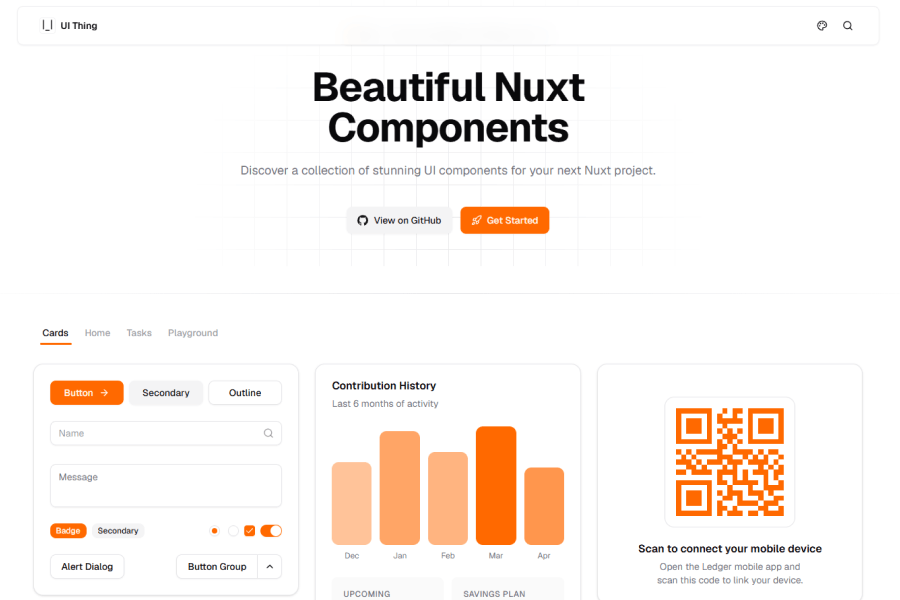 UI Thing - Nuxt Components
