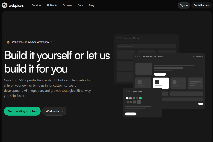 Webpixels - UI Blocks