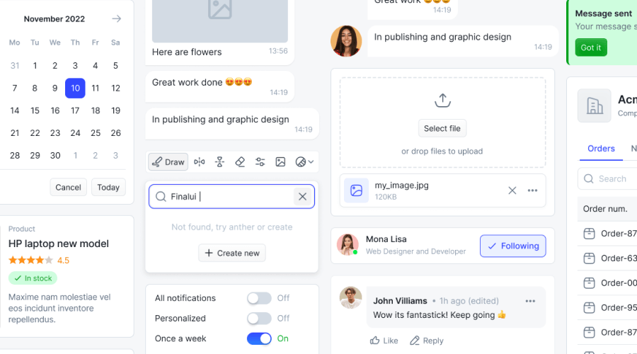 Figma Design System & UI Kits - screenshot ui